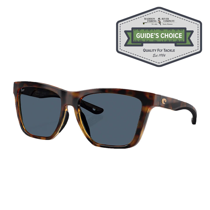 Costa Panga II Sunglasses Tortoise Gray 580P - Madison River Fishing Company