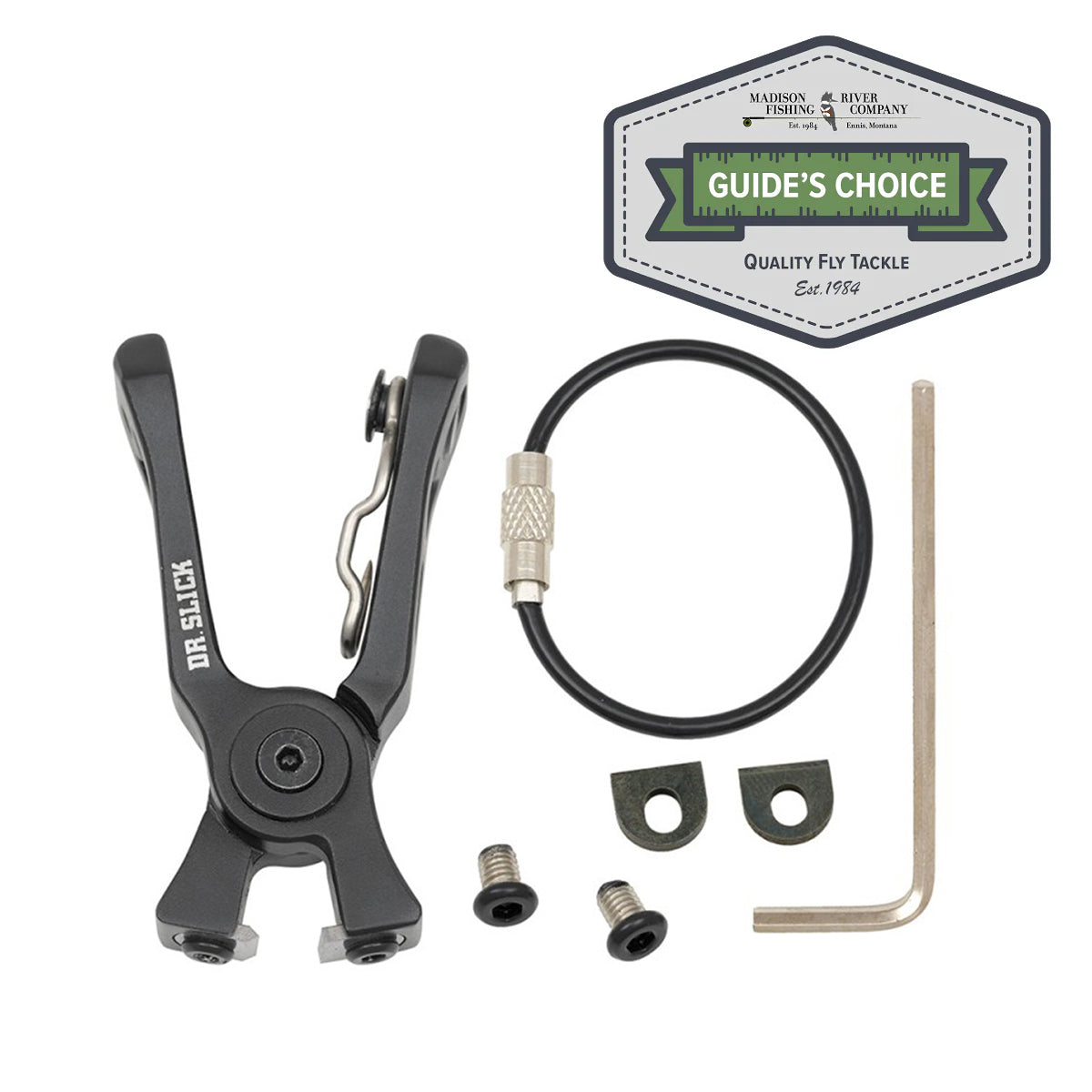 DR Slick Nipper w/ Pin File & Knot Tyer 2'' Stainless Steel DR Slick Nipper w/ Pin File & Knot Tyer 2'' Stainless Steel