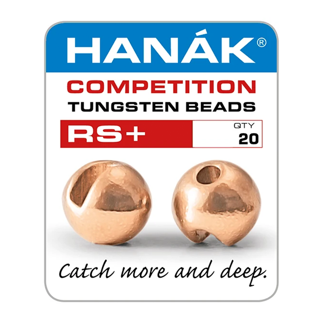 Hanak Tungsten Slotted Beads RS+ Rose Gold
