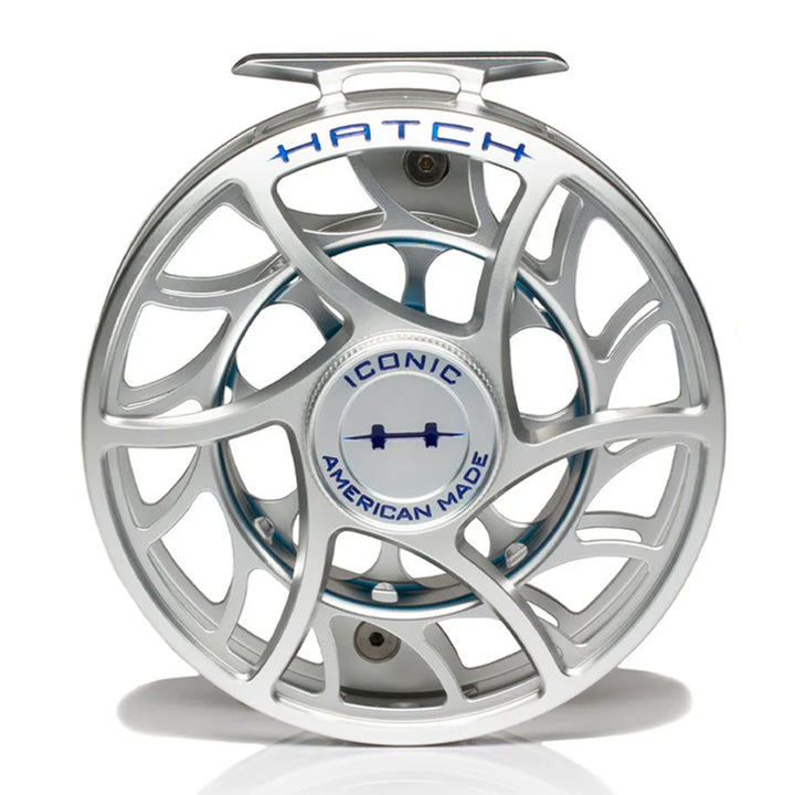Hatch Iconic 11 Plus Fly Reel Clear Blue