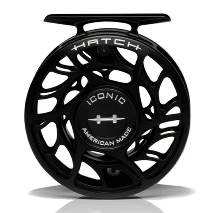 Hatch Iconic 3 Plus Fly Reel Black