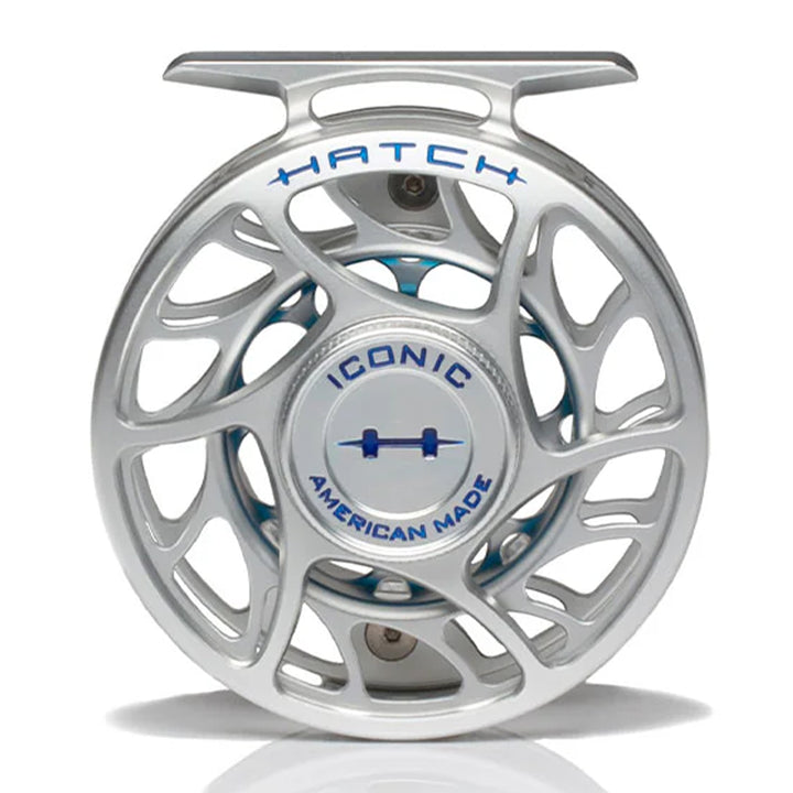 Hatch Iconic 3 Plus Fly Reel Clear Blue