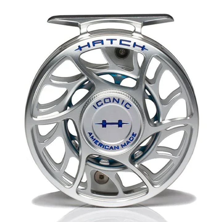 Hatch Iconic 4 Plus Fly Reel Clear Blue