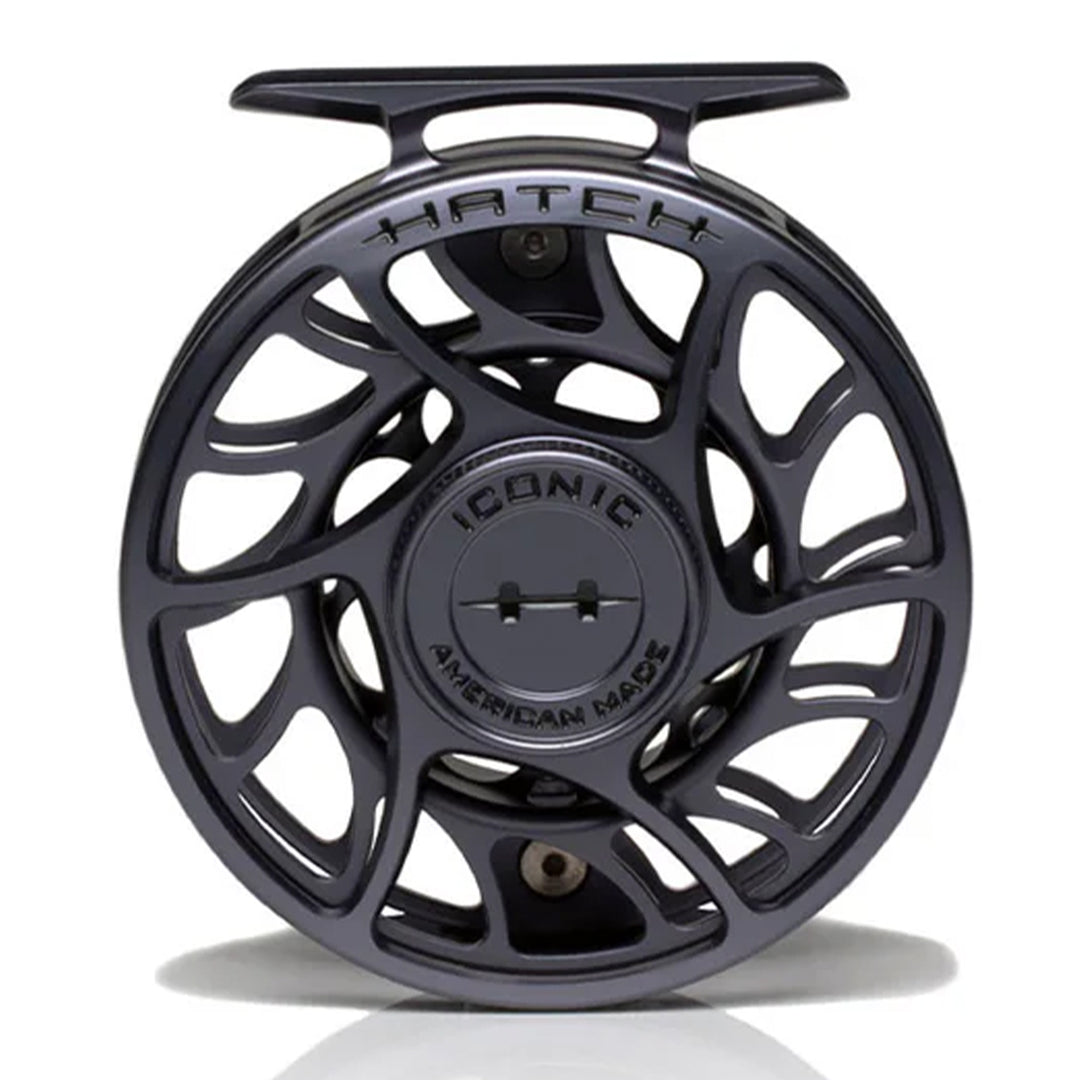 Hatch Iconic 4 Plus Fly Reel Grey