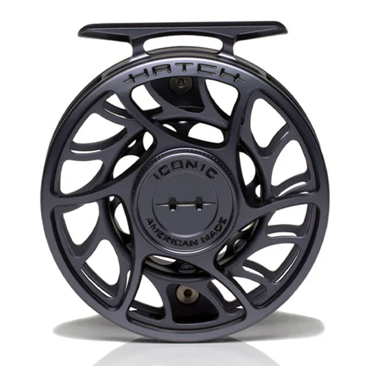 Hatch Iconic 4 Plus Fly Reel Grey