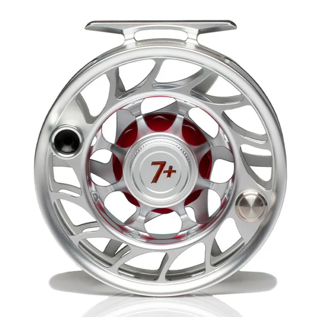 Hatch Iconic 7 Plus Fly Reel Clear Red