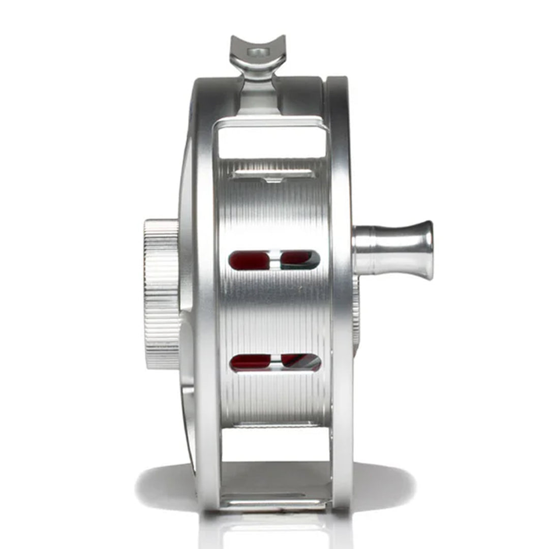 Hatch Iconic 7 Plus Fly Reel Clear Red