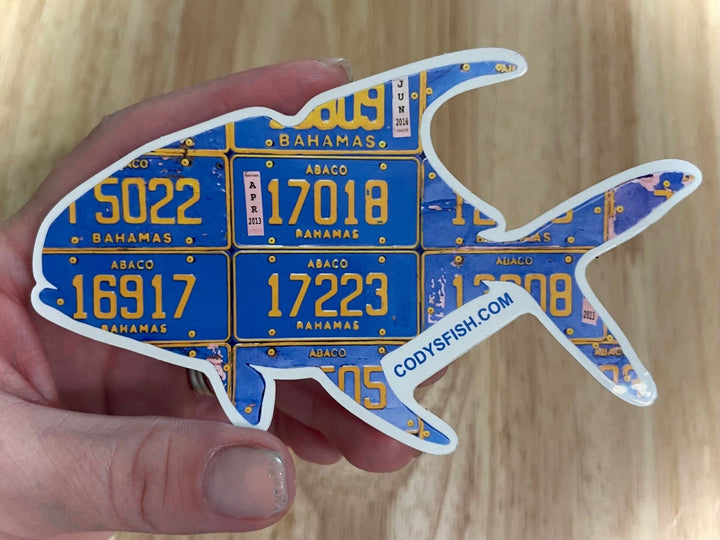 Bahamas Permit Sticker - Madison River Fishing Company