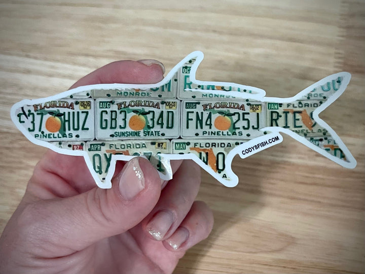 Florida Orange Tarpon Sticker - Madison River Fishing Company