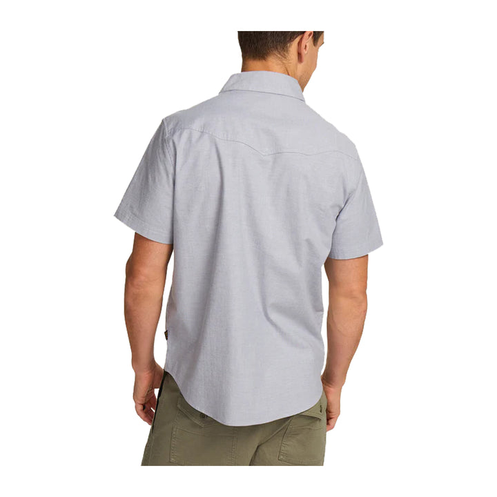 Howler Bros Crosscut Deluxe Snapshirt High Times : Light Grey - Madison River Fishing Company