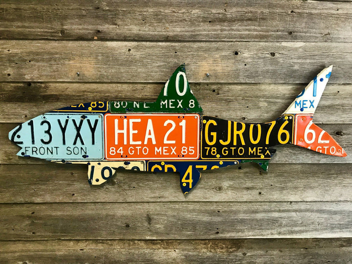 Mexico Grand Slam License Plate Art Bundle (Permit/Tarpon/Bonefish) - Madison River Fishing Company