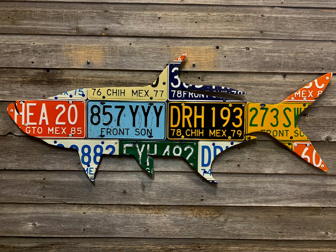 Mexico Grand Slam License Plate Art Bundle (Permit/Tarpon/Bonefish) - Madison River Fishing Company