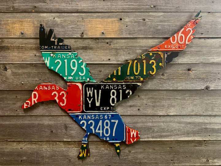 Kansas Duck License Plate Art - Madison River Fishing Company