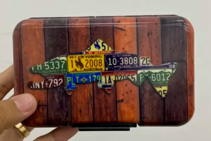 Rocky Mountain Cody's Fish Artwork & MFC Fly Box (Limited Edition Artist Series) - Madison River Fishing Company