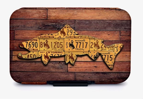 Wyoming Cody's Fish Artwork & MFC Fly Box (Limited Edition Artist Series)
