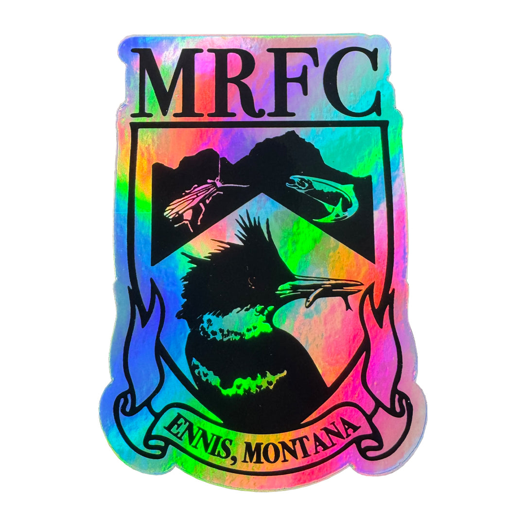 MRFC Logo Holographic Badge Sticker