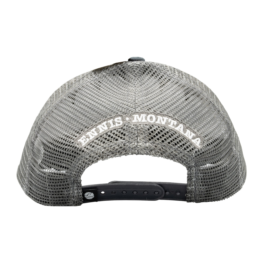 MTS Logo Industrial Mesh Hat Black/Grey/Black