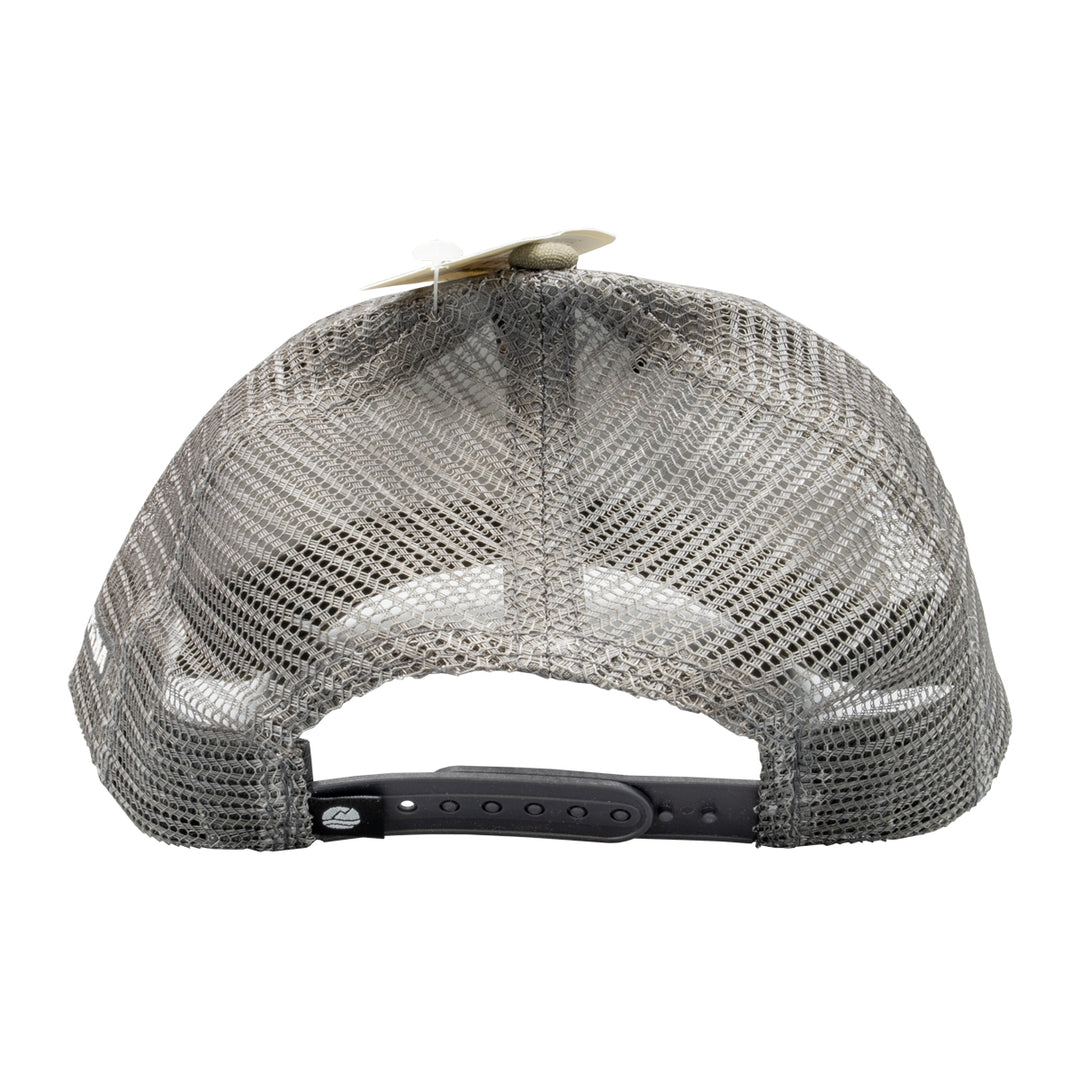 MTS Logo Industrial Mesh Hat Dark Olive/Grey - Madison River Fishing Company