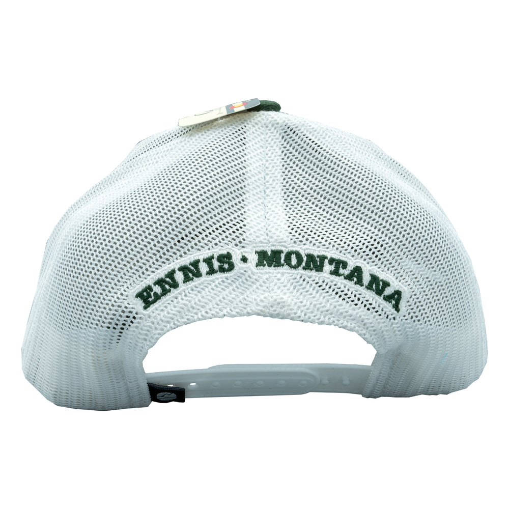 MTS Logo Sideline Trucker Dark Hunter/White