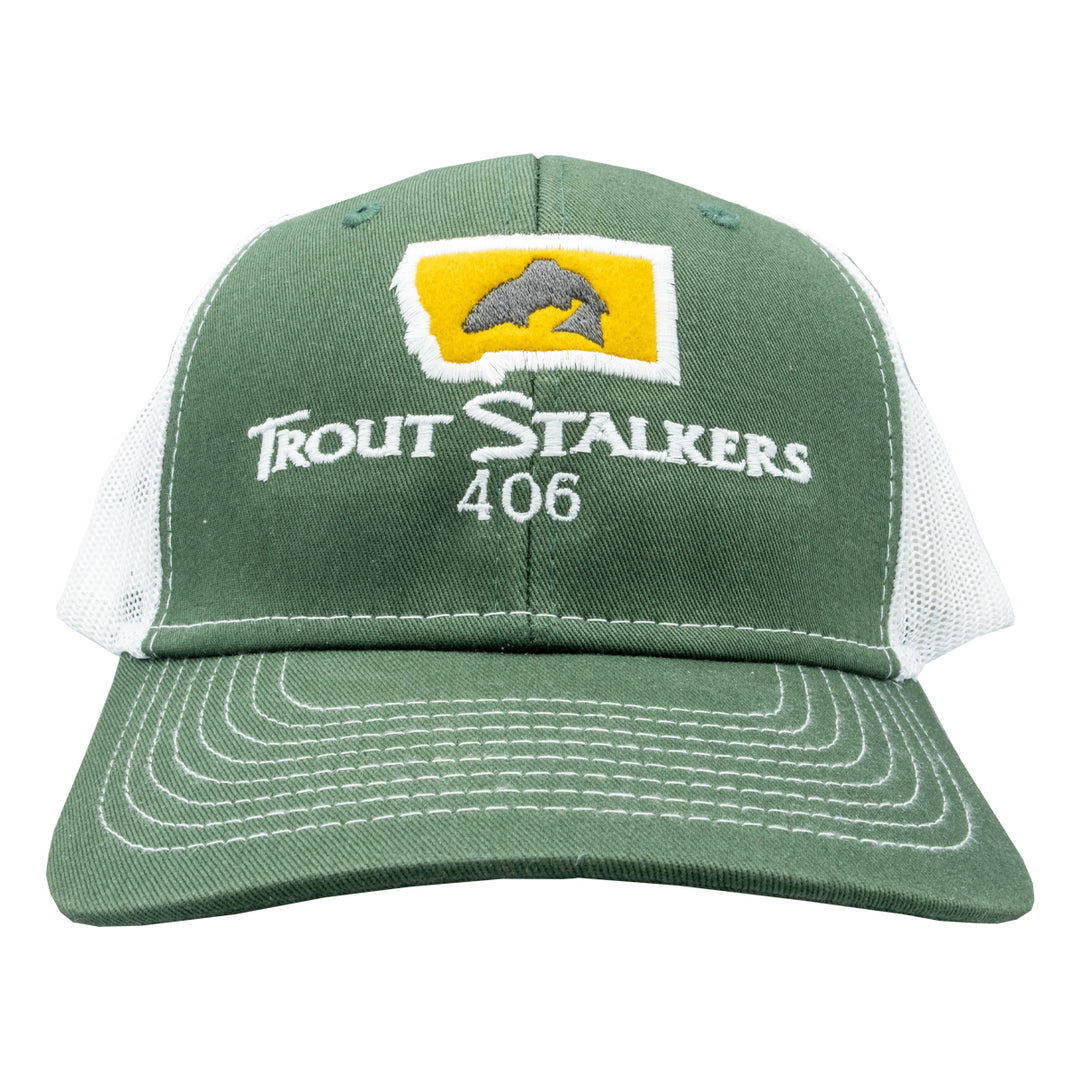 MTS Logo Sideline Trucker Dark Hunter/White