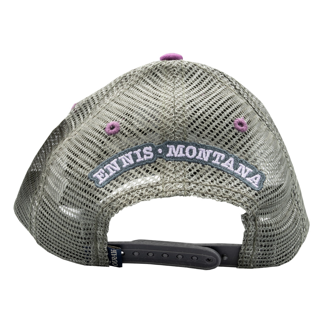 MTS Logo Sideline Trucker Velvet/Dark Grey - Madison River Fishing Company
