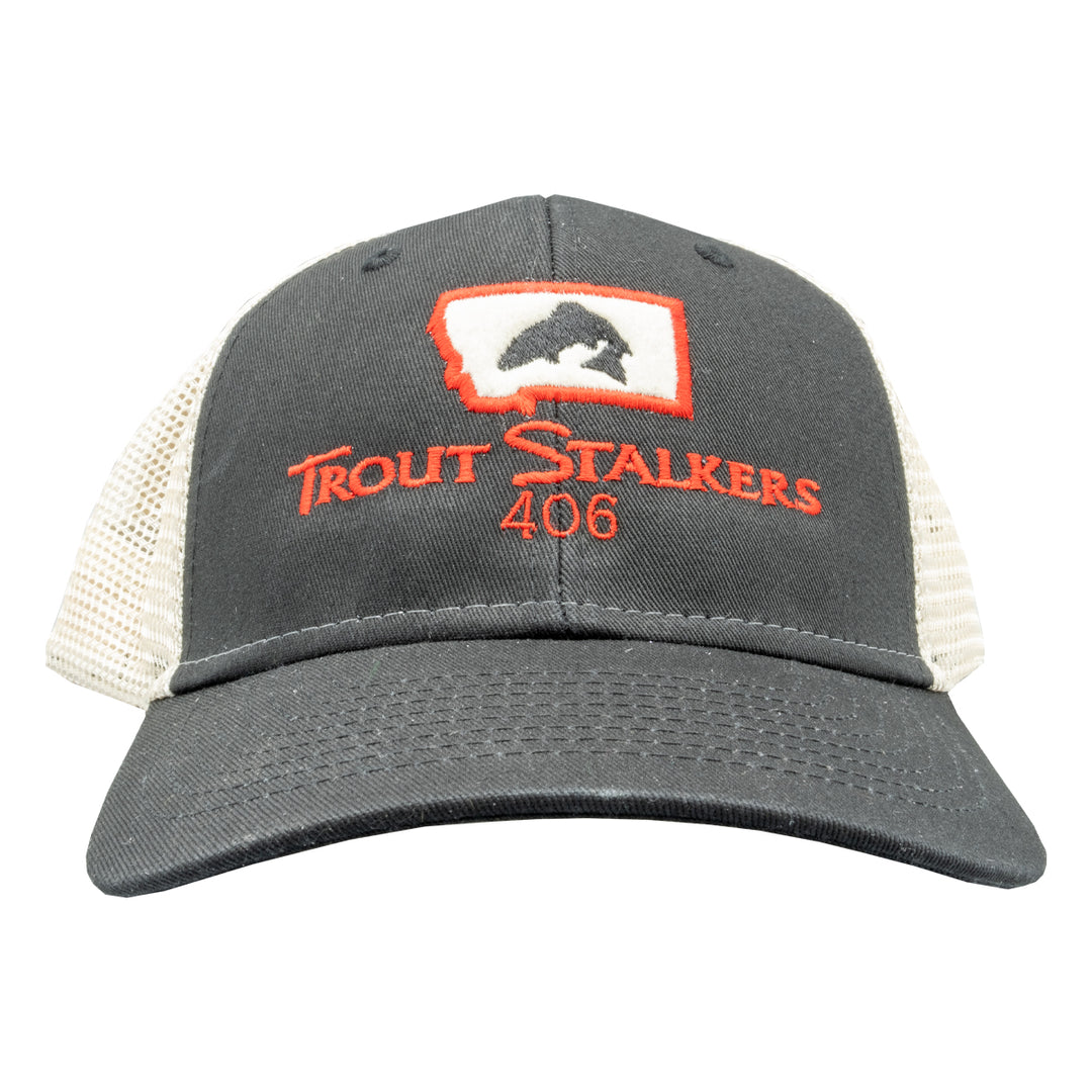 MTS Logo Soft Mesh Sideline Trucker Black/Natural
