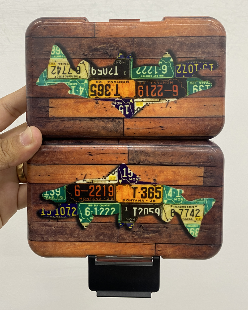 Montana Cody's Fish Artwork & MFC Fly Box (Limited Edition Artist Series)