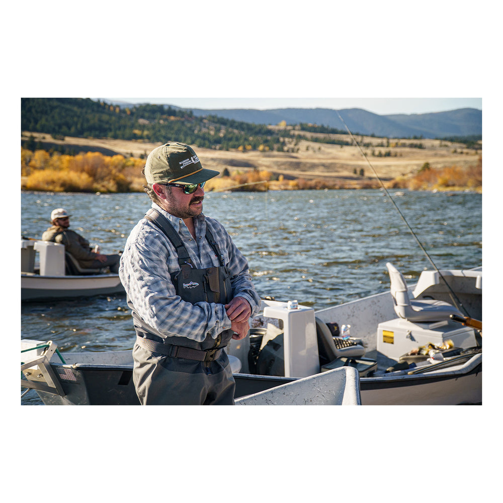 Patagonia Swiftcurrent Expedition Zip Front Waders Forge Grey Medium Regular Large