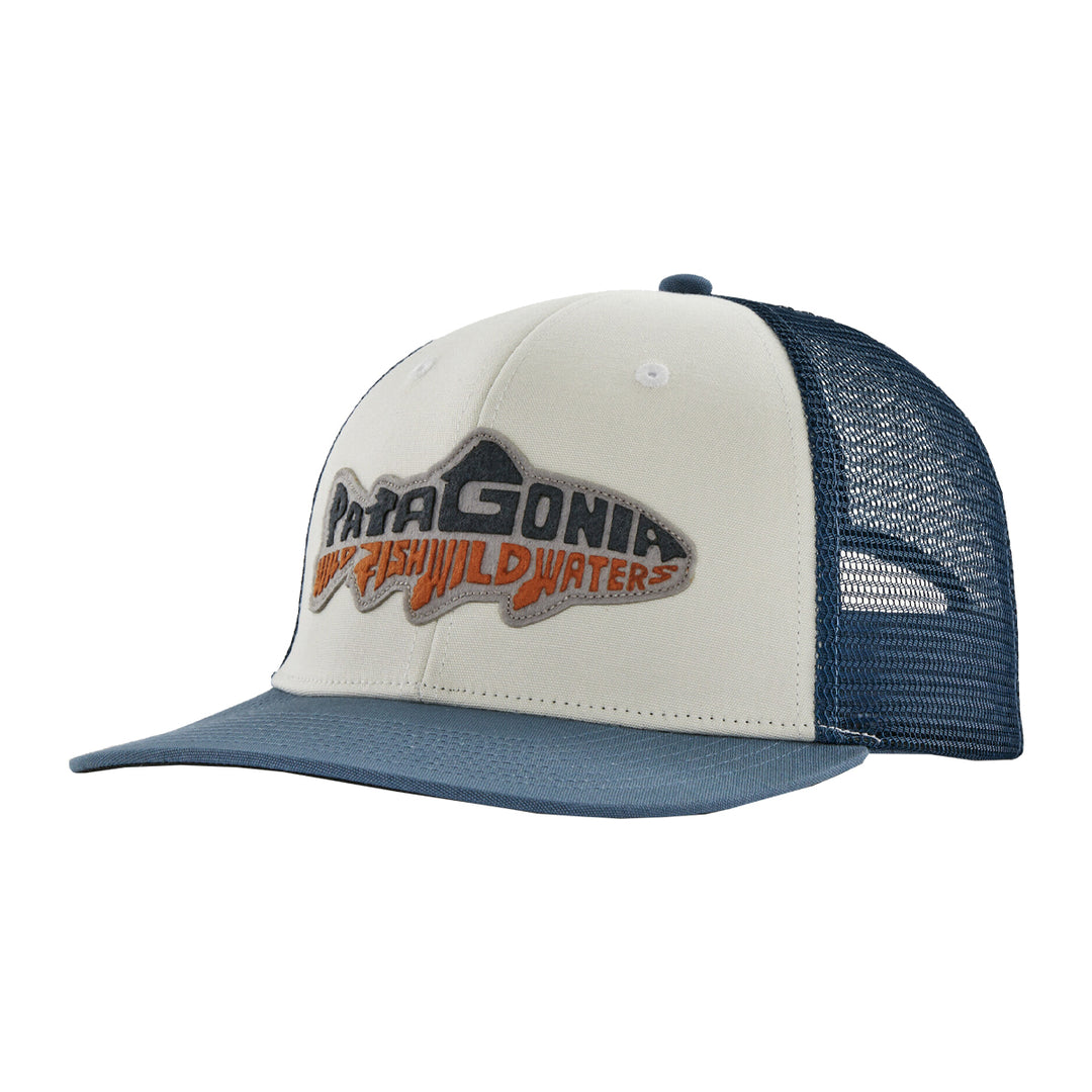 Patagonia Take a Stand Trucker Hat Wild Waterline: Utility Blue