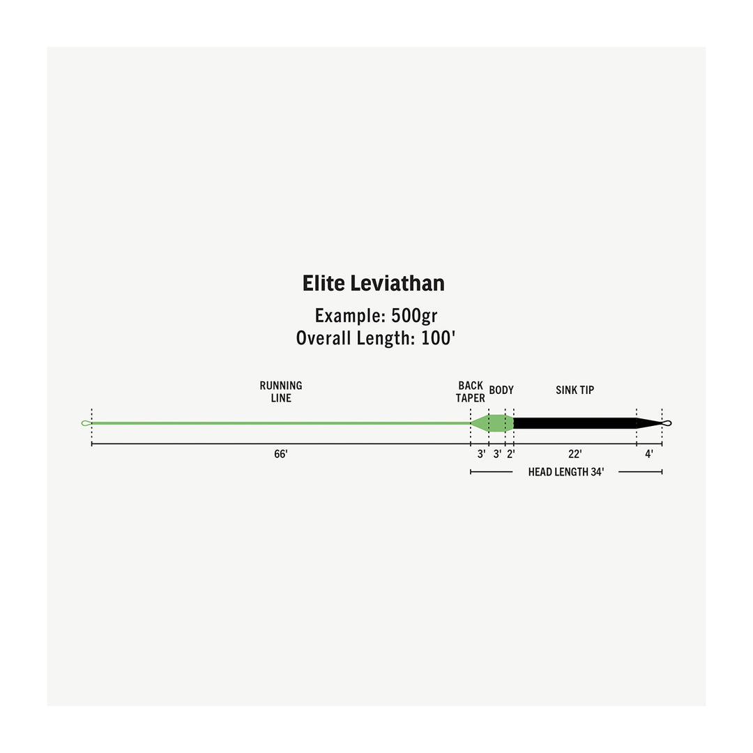 RIO Elite Leviathan Fly Line 26' Sink Tip