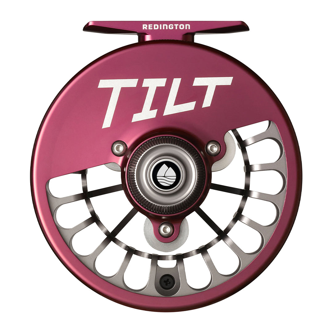 Redington Tilt Euro Nymph Reel Garnet/Gunmetal - Madison River Fishing Company