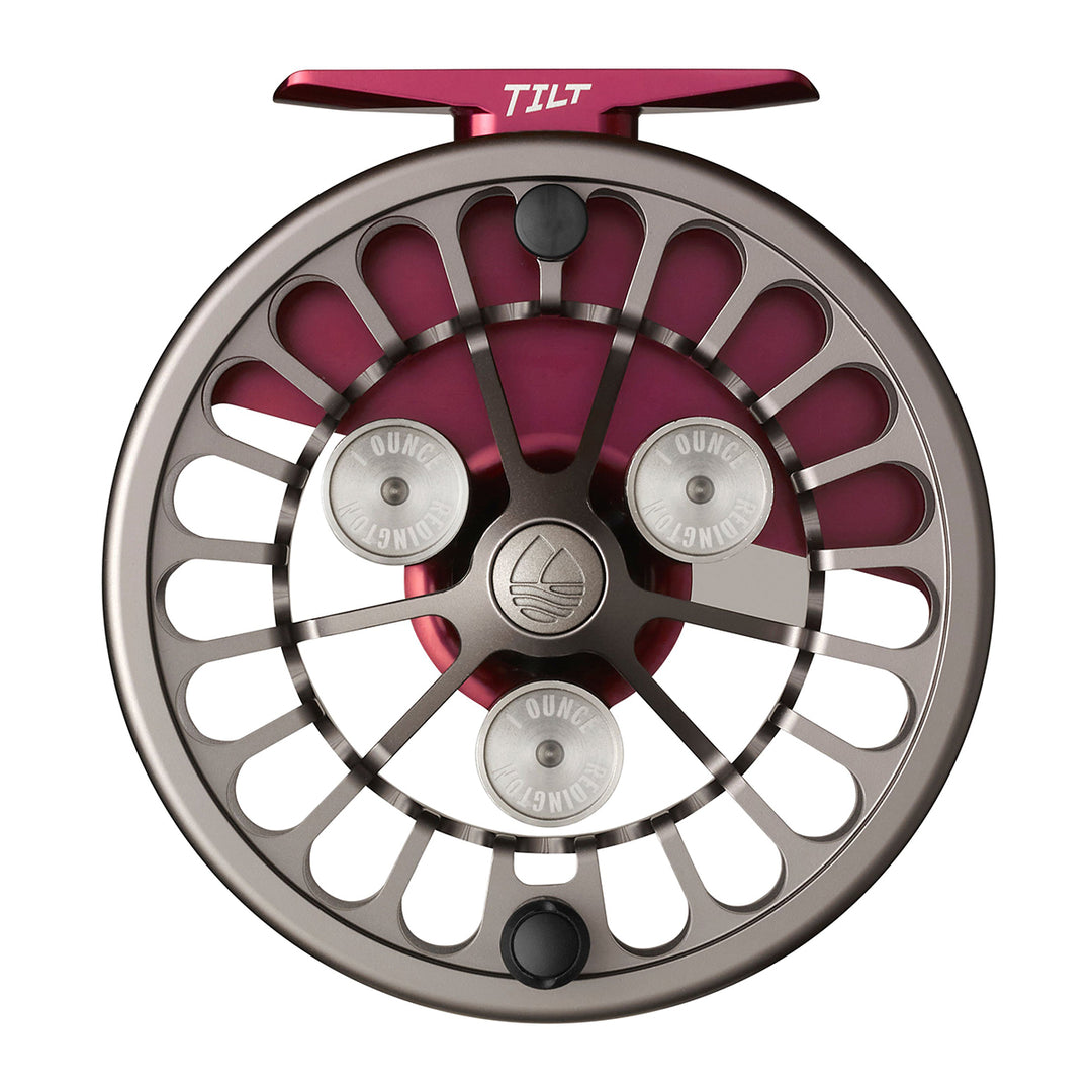 Redington Tilt Euro Nymph Reel Garnet/Gunmetal - Madison River Fishing Company