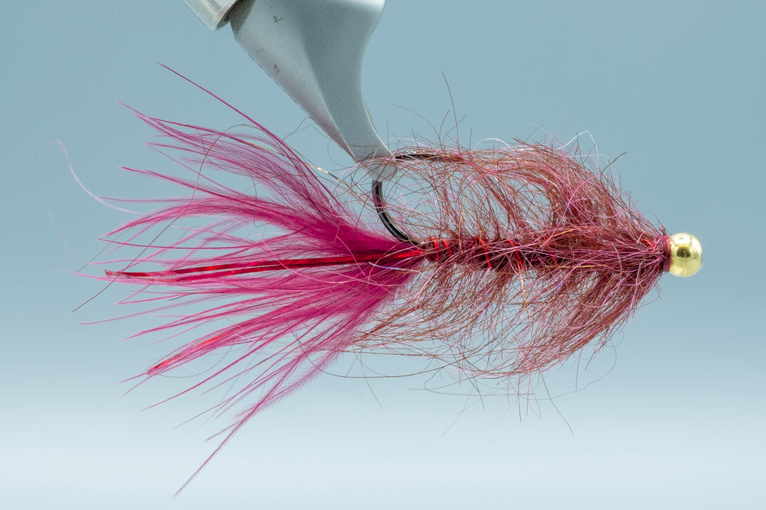 Rowley's Balanced Leech - Claret #10
