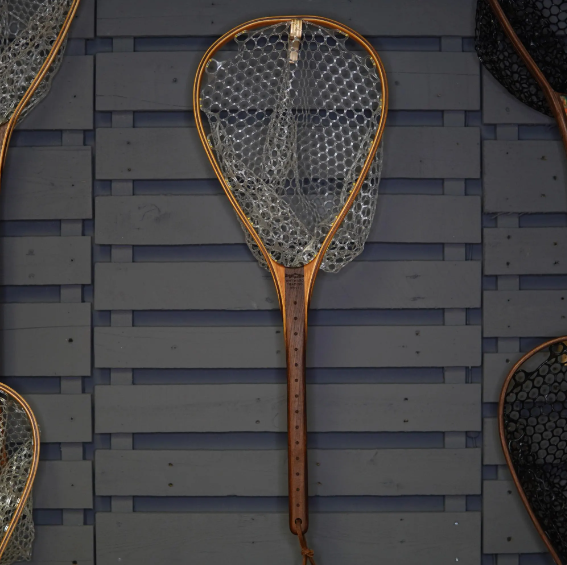 XL 18"x14" - Measurement Dots Engraved - Classic Fly Fishing Traditional Landing Net - Madison River Fishing Company