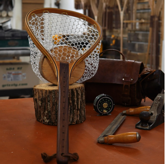 Big Dipper 24"x17" - Measurement Dots Engraved - Classic Fly Fishing Traditional Landing Net - Madison River Fishing Company