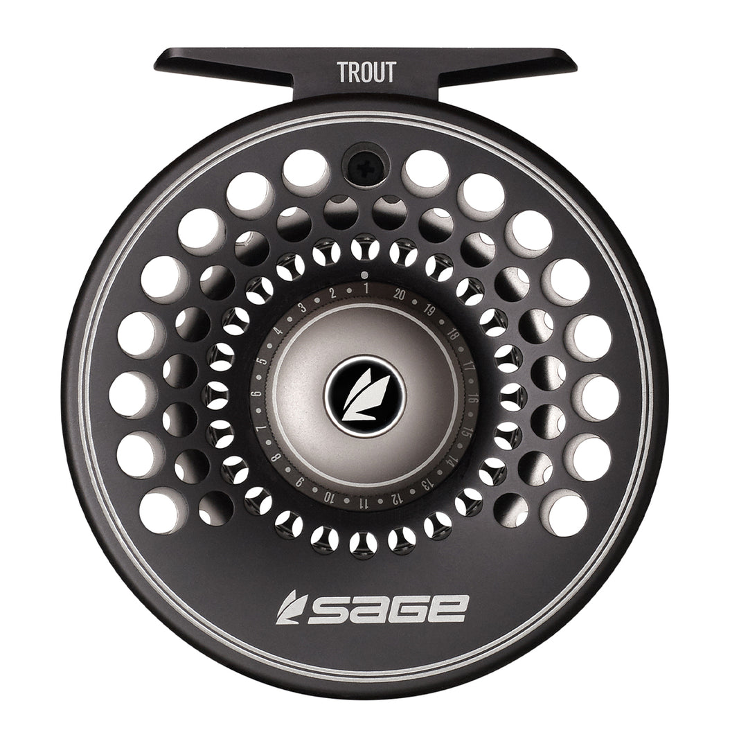 discount sage fly fishing reels Sage Trout Fly Reel 2/3/4 / Stealth / Silver