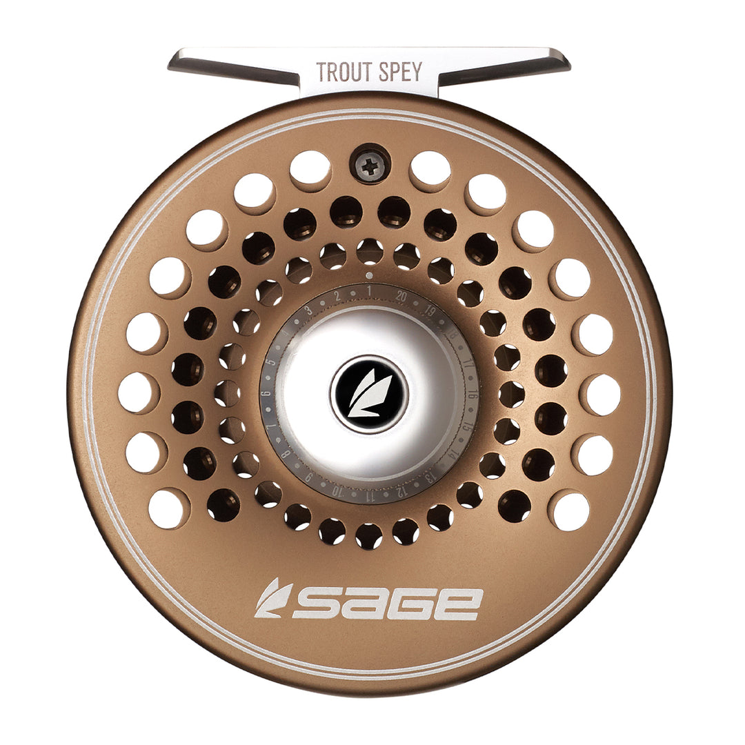 Sage Trout Spey Fly Reel Bronze