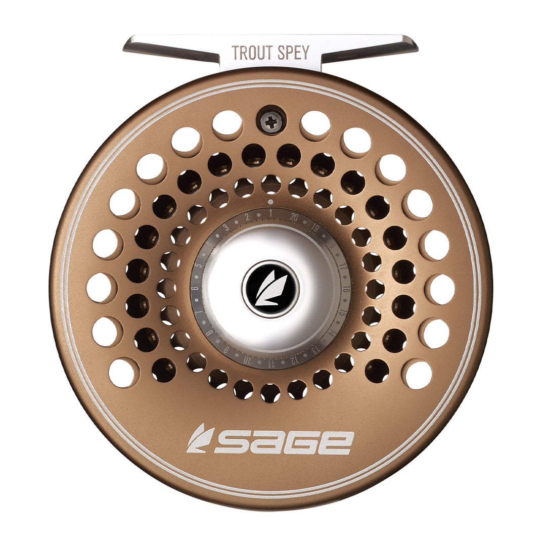 Sage Trout Spey Fly Reel 1/2/3 / Bronze