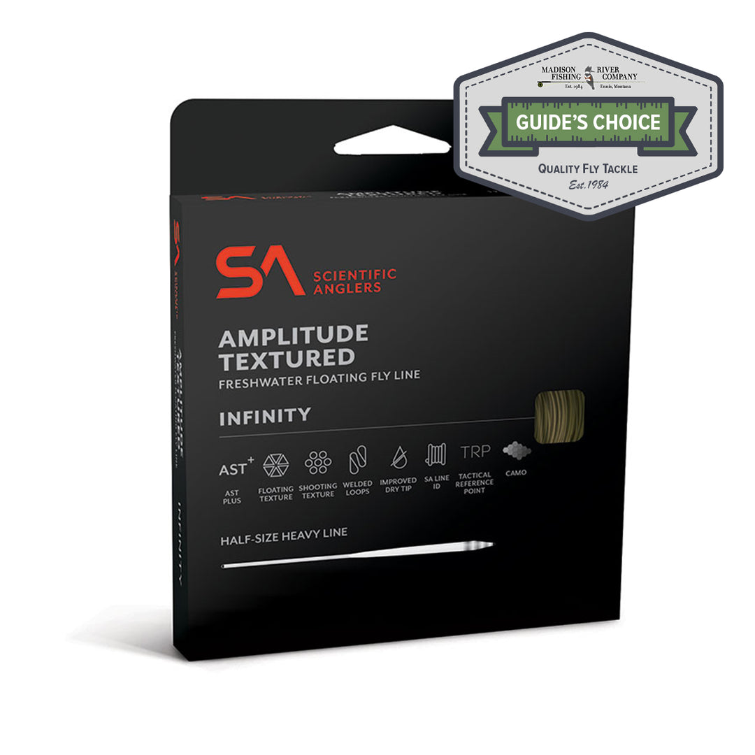 Scientific Anglers Amplitude Textured Infinity Camo Fly Line WF-9-F Bamboo/Buckskin/Camo