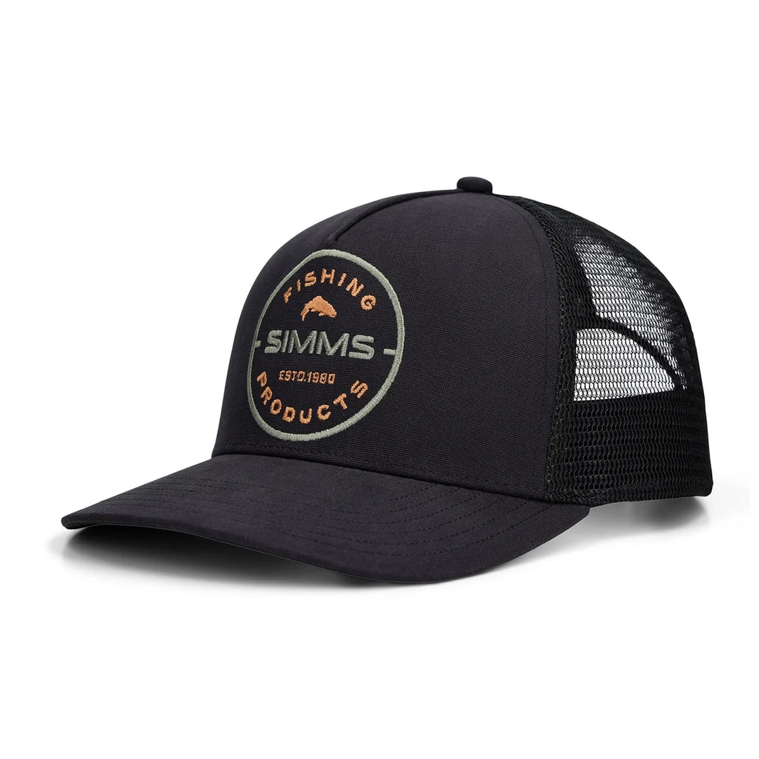 Simms Double Haul Trucker Black Rounder