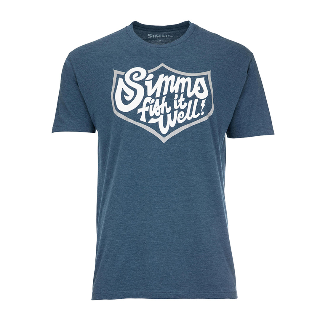 Simms Fish It Well Badge T-Shirt
