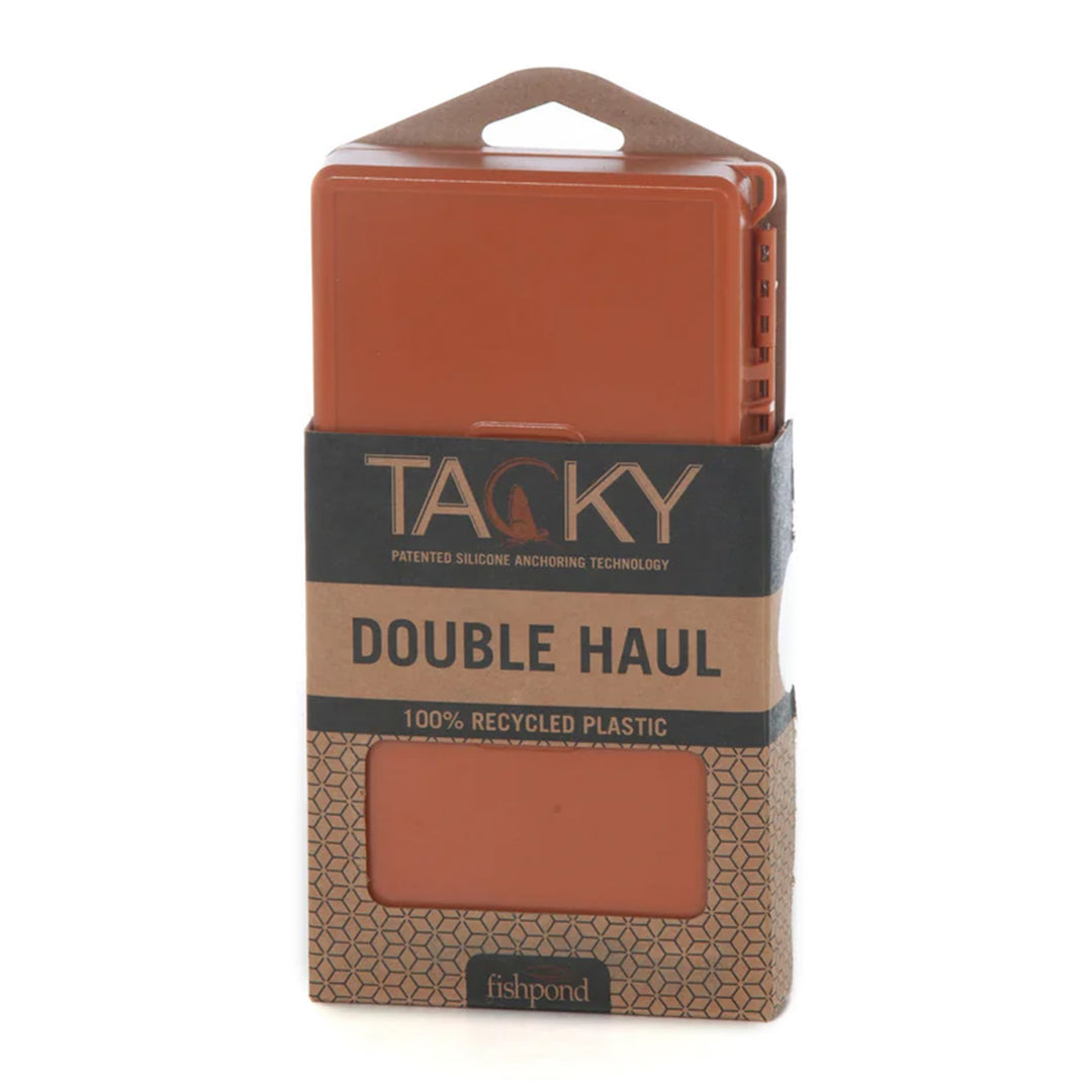 Tacky Double Haul Fly Box Burnt Orange