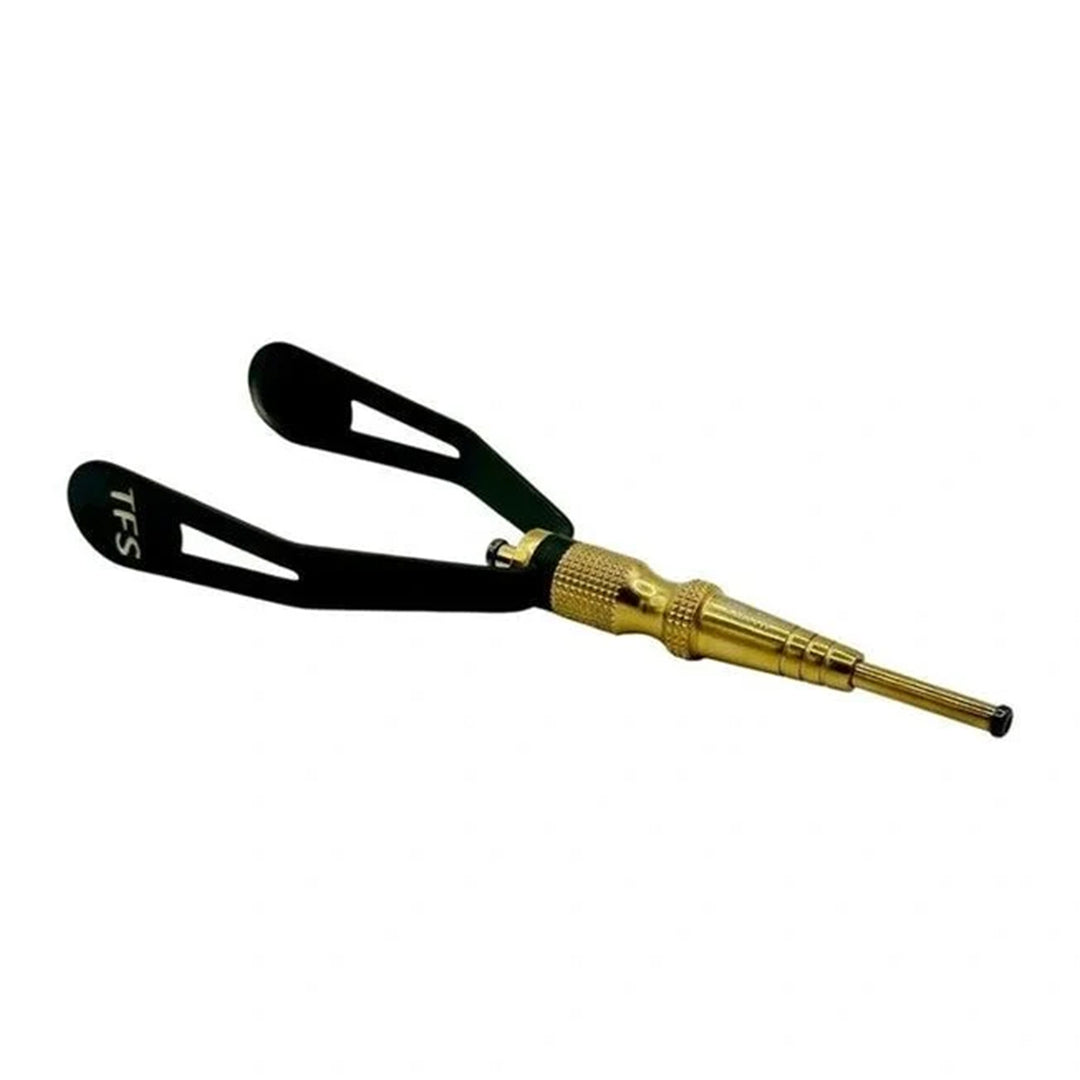 The Fly Smith Dark Midas Bobbin Black Zirconia Stone Insert