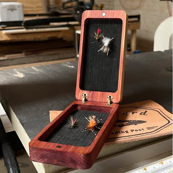 Fly Box Red Cedar Clam Shell - Madison River Fishing Company