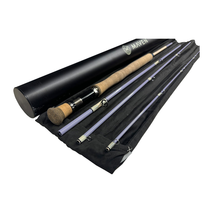 USED Maven Mission Extended Grip Nightshade Fly Rod 11WT - 9'0" - 4pc - Madison River Fishing Company