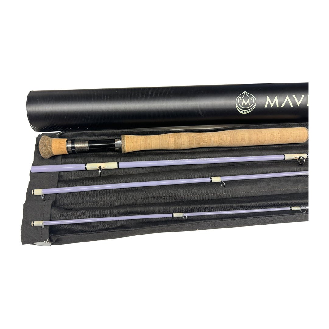USED Maven Mission Extended Grip Nightshade Fly Rod 11WT - 9'0" - 4pc - Madison River Fishing Company