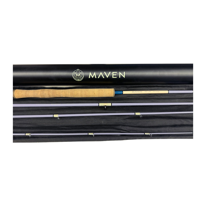 USED Maven Mission Extended Grip Nightshade Fly Rod 11WT - 9'0" - 4pc - Madison River Fishing Company