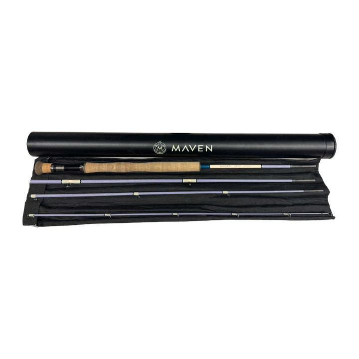 USED Maven Mission Extended Grip Nightshade Fly Rod 11WT - 9'0" - 4pc - Madison River Fishing Company