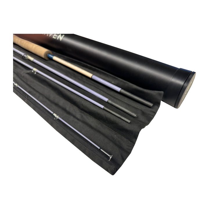 USED Maven Mission Extended Grip Nightshade Fly Rod 11WT - 9'0" - 4pc - Madison River Fishing Company