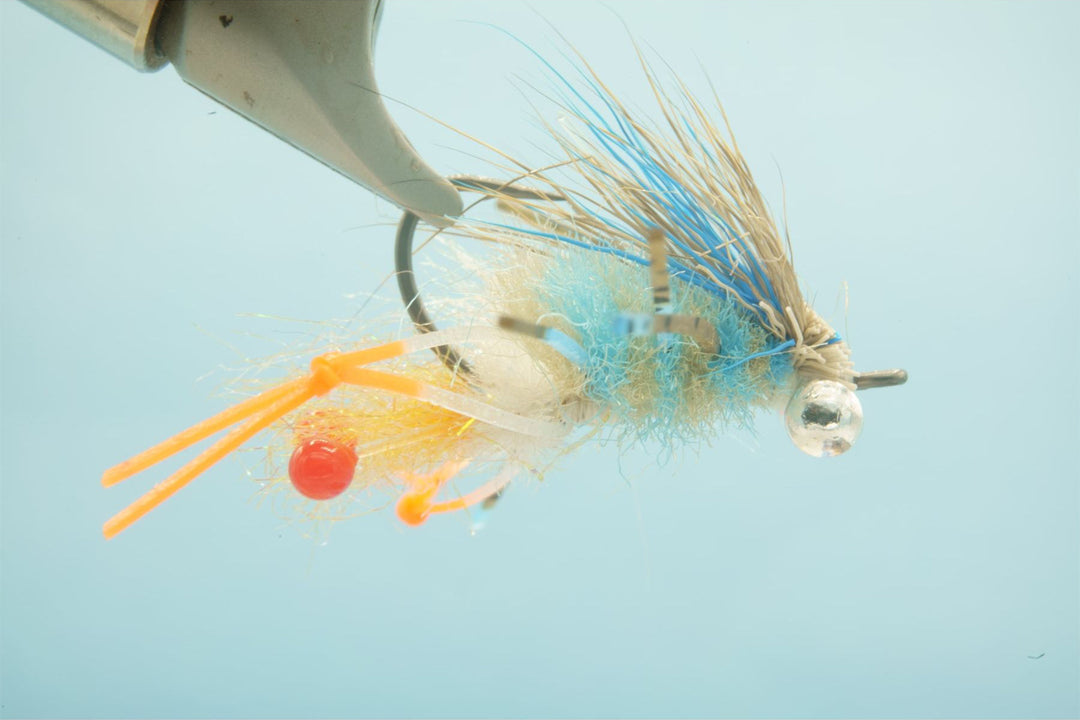 blue crab fishing lure Vlahos' Combo Crab Blue 4 – Madison River Fishing Company